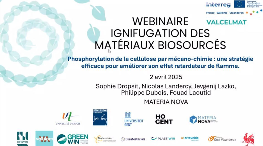 Webinar Ignifugation of Biobased Materials