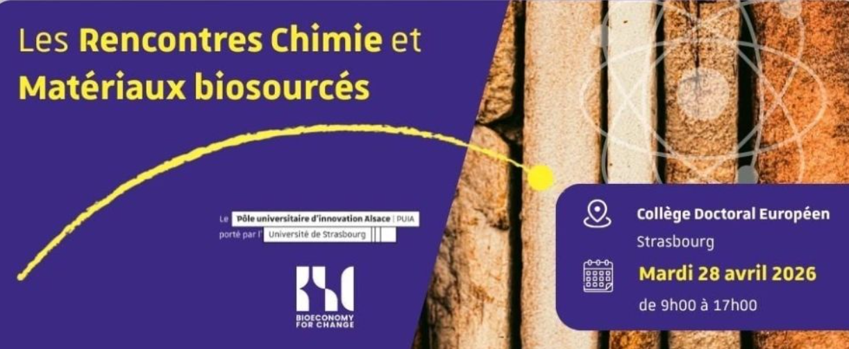 Rencontres Chimie et Matériaux Biosourcés